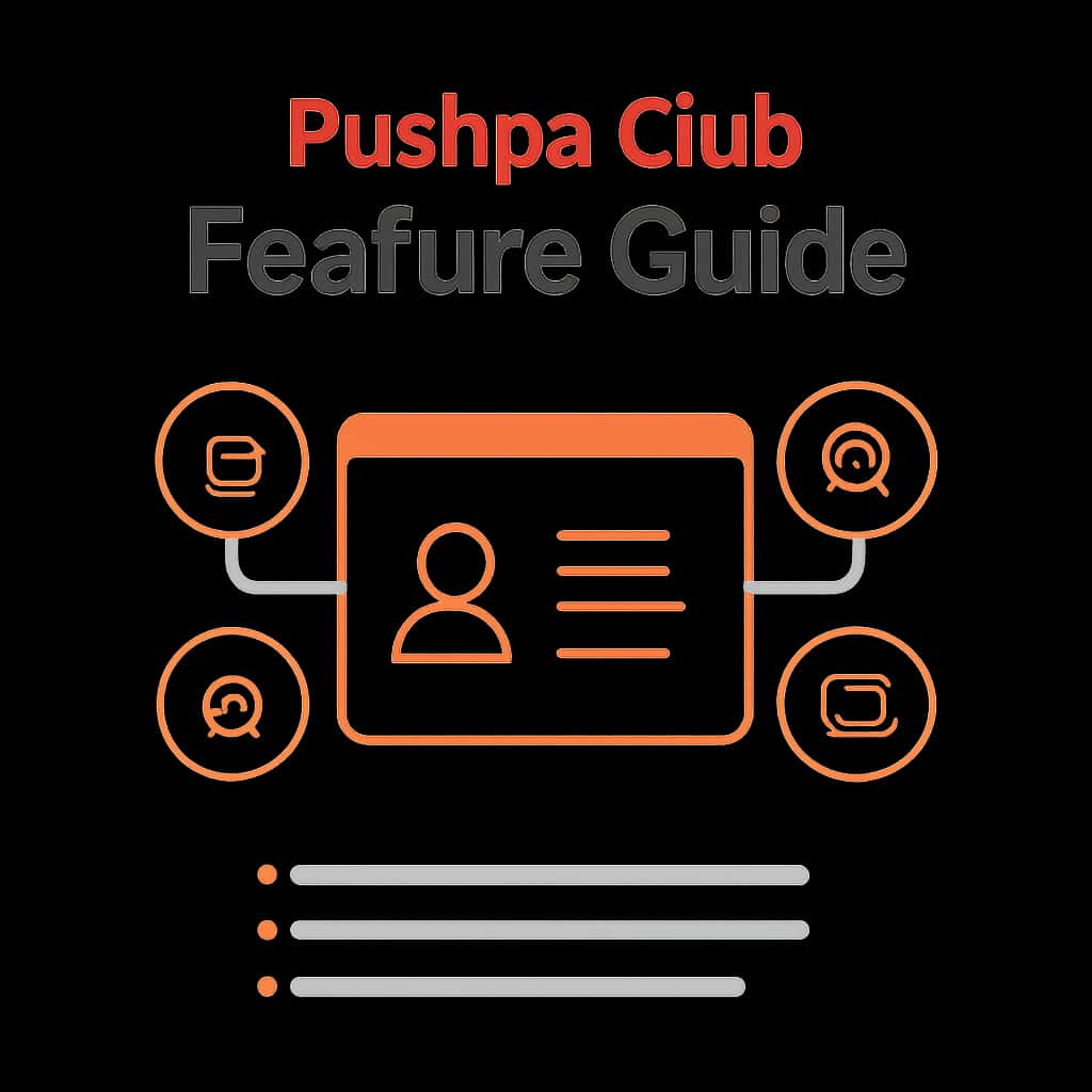 Educational diagram for Pushpa Club Feature Guide.